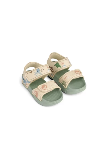 Blumer Printed Sandals