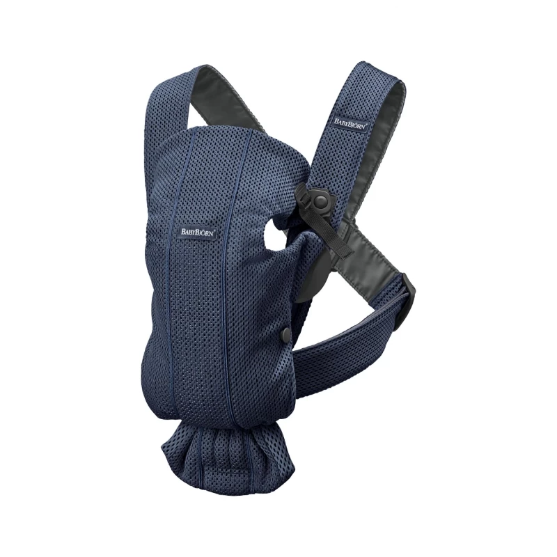 Porte-bébé Mini - Mesh bleu marine