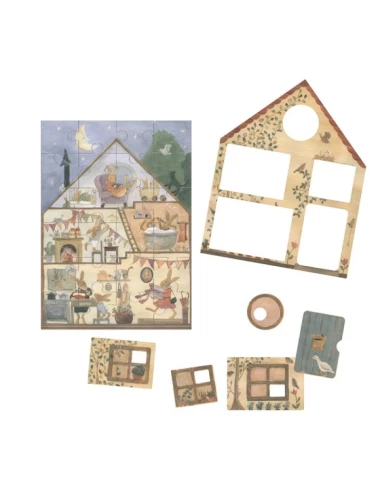Puzzle - La maison des lapins