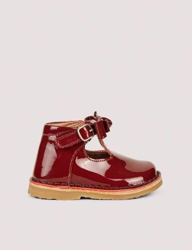T-Bar Bow - Cherry Patent
