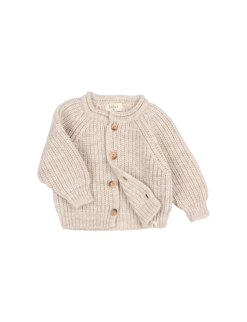 Cardigan Bébé Soft - Natural