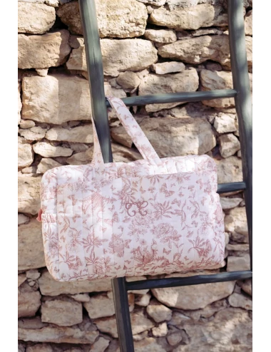 Sac à langer - Toile de Jouy