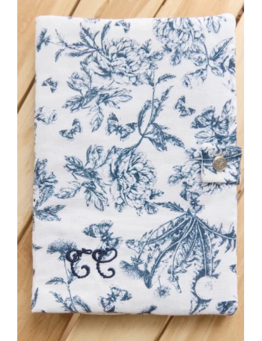 Protège carnet de santé - Toile de Jouy