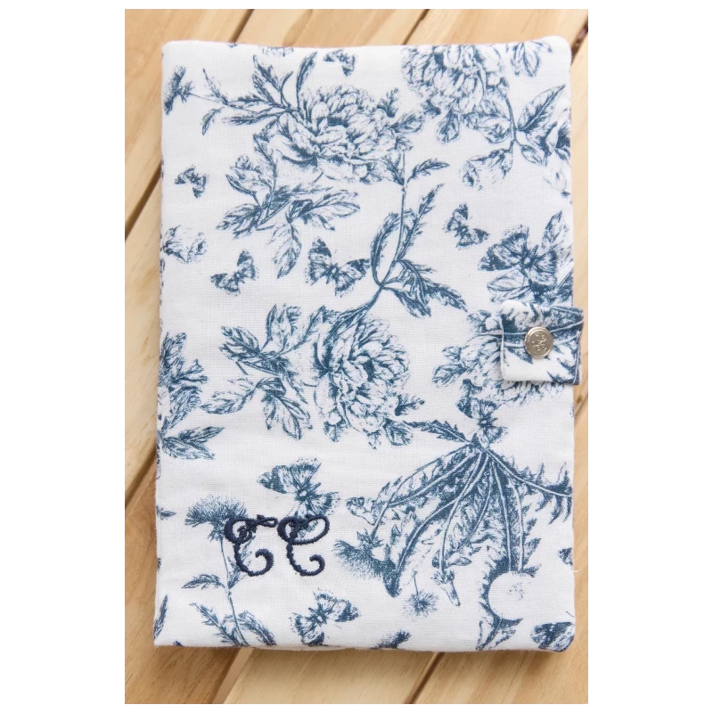Protège carnet de santé - Toile de Jouy