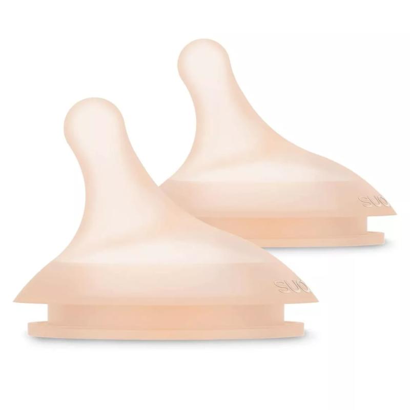TETINES POUR BIBERON ANTI-COLIQUE Zerø.Zerø Débit Moyen / M