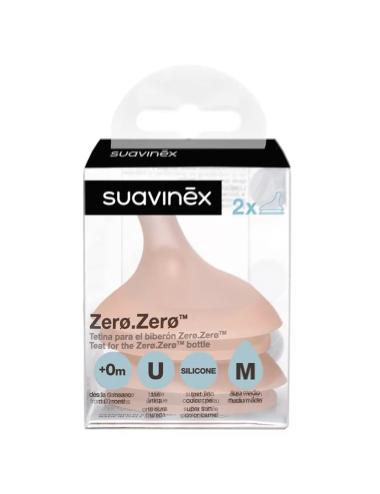 TETINES POUR BIBERON ANTI-COLIQUE Zerø.Zerø Débit Moyen / M