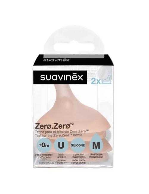 TETINES POUR BIBERON ANTI-COLIQUE Zerø.Zerø Débit Moyen / M