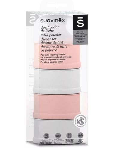 Doseur de lait 4 compartiments - Bonhomia Rose