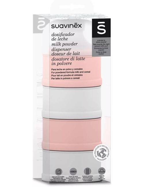 Doseur de lait 4 compartiments - Bonhomia Rose