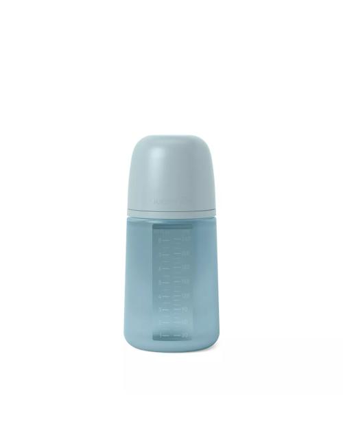 Biberon Silicone - Couleur Essence Bleu 250ml