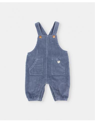 Salopette Corduroy - Artic Blue