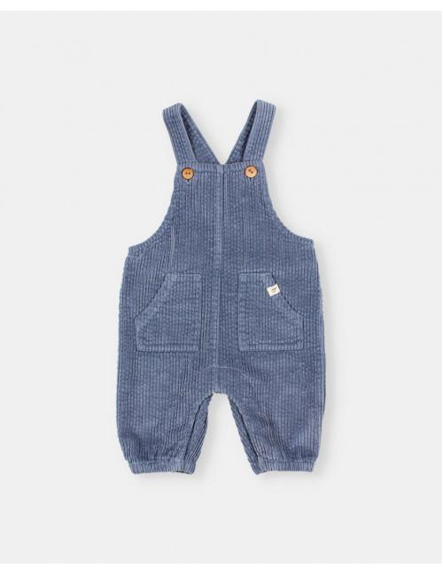 Salopette Corduroy - Artic Blue