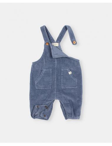 Salopette Corduroy - Artic Blue