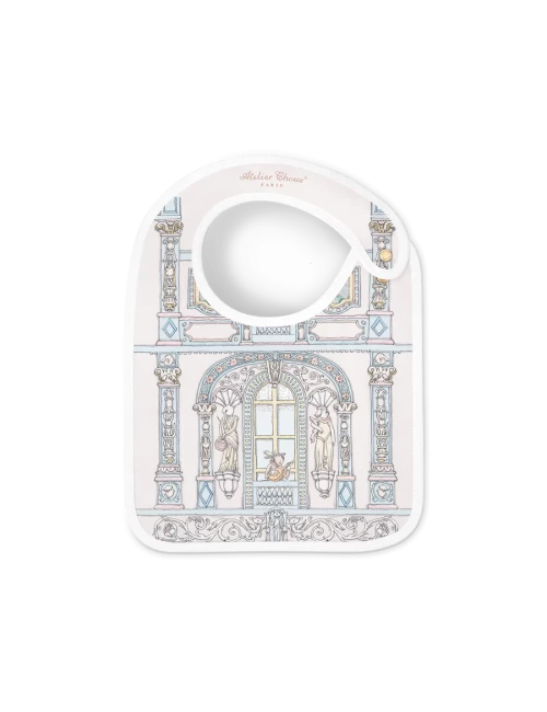 Bavoir en satin - Chateau Choux