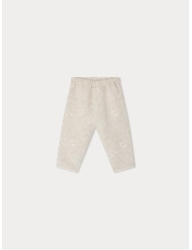 Jogging Elvin matelassé motif jaquard