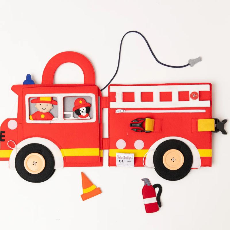 Quiet Book - Travel Bundy Fire Departement