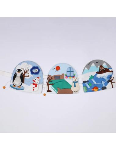 Quiet Book - Igloo