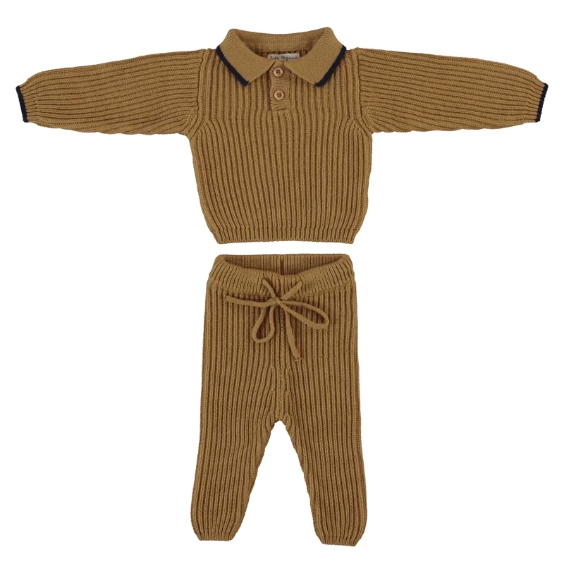Oscar - Polo Set Natural Rib