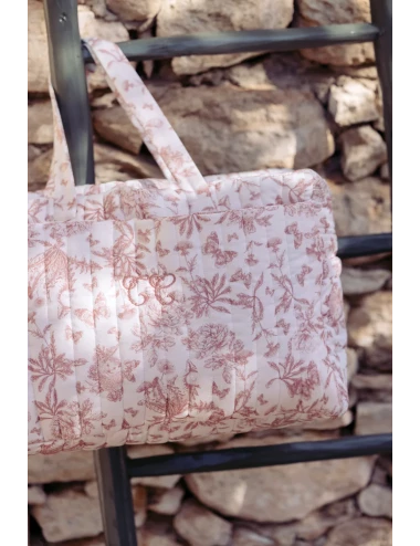 Sac à langer - Toile de Jouy