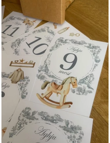 Cartes étapes - Toile de Jouy