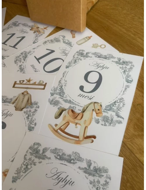 Cartes étapes - Toile de Jouy
