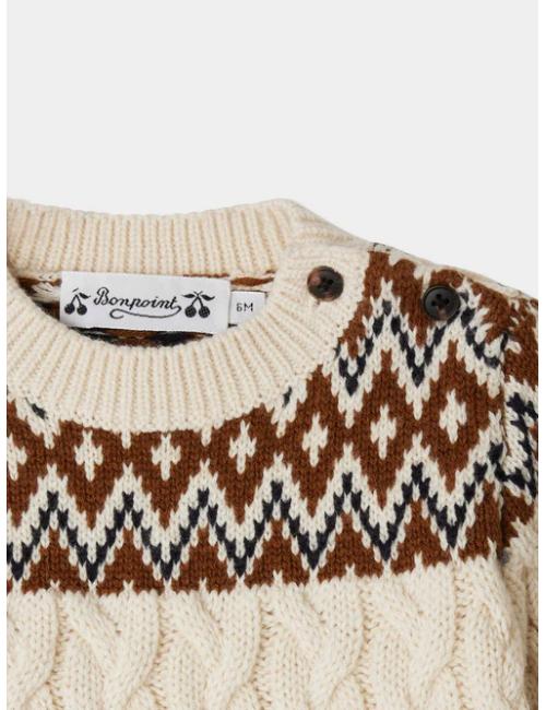 Pull Joshua en laine et coton