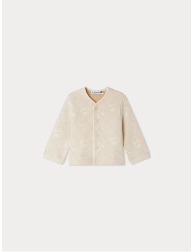 Sweat Eris matelassé motif jacquard