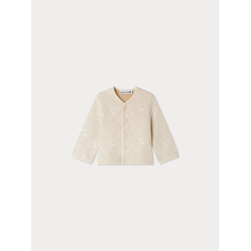 Sweat Eris matelassé motif jacquard