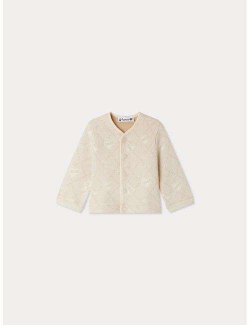 Sweat Eris matelassé motif jacquard