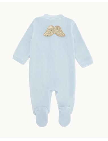 Pyjama Velour Angel Wing - Gold & MC Blue