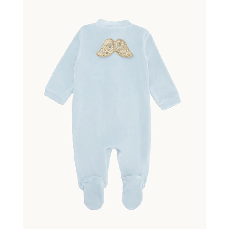 Pyjama Velour Angel Wing - Gold & MC Blue
