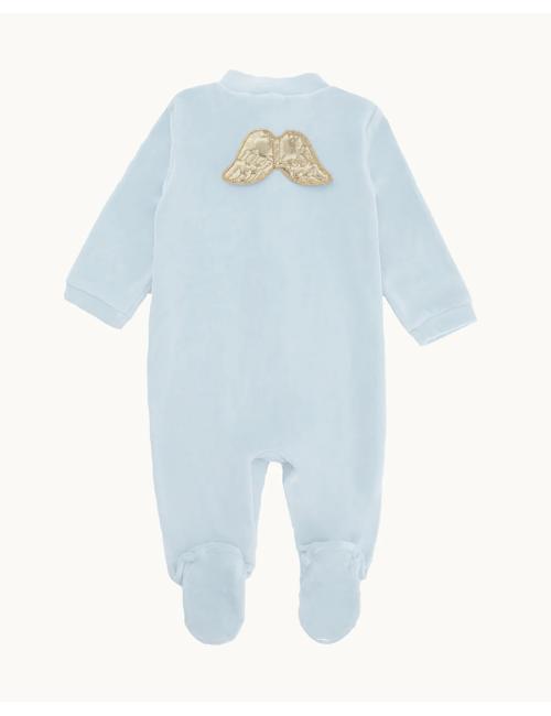 Pyjama Velour Angel Wing - Gold & MC Blue