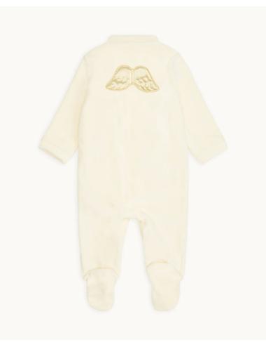 Pyjama Velour Angel Wing - Gold & Cream