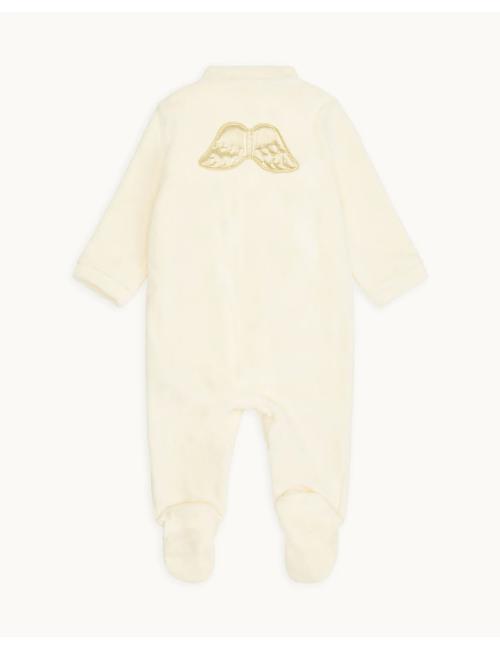 Pyjama Velour Angel Wing - Gold & Cream