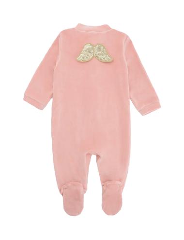 Pyjama Velour Angel Wing - Gold & Dusty Pink