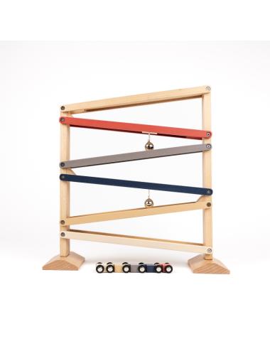 Voitures glissantes avec cloche