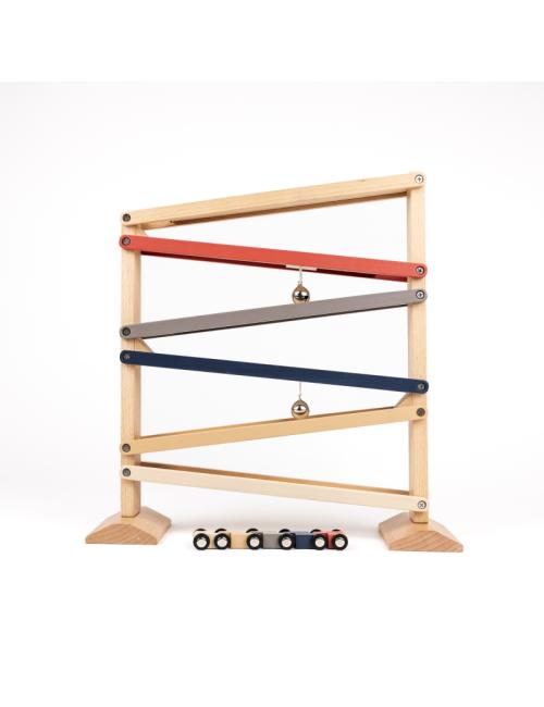 Voitures glissantes avec cloche