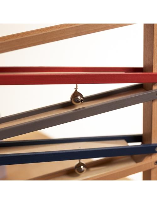 Voitures glissantes avec cloche