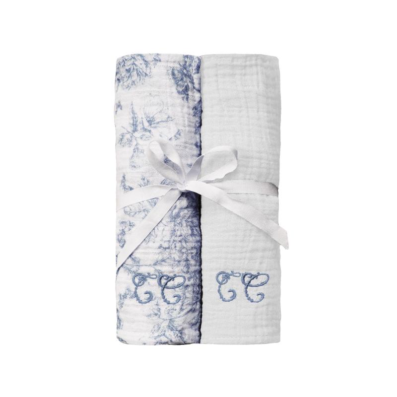 Pack 2 langes - Toile de Jouy