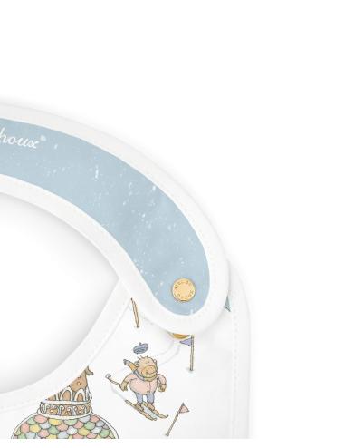 Bavoir en satin - Winter Wonderland