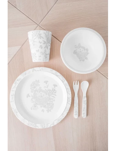 Coffret repas - Toile de Jouy