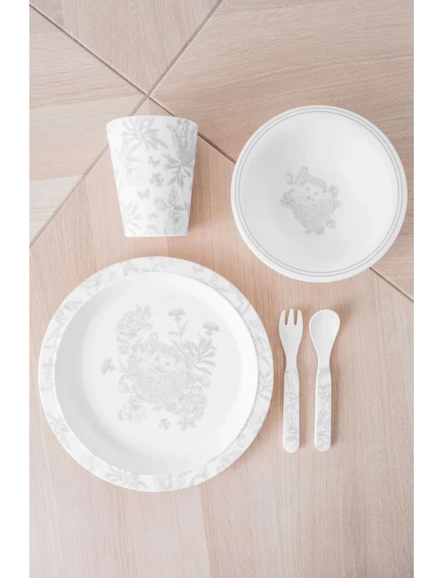 Coffret repas - Toile de Jouy