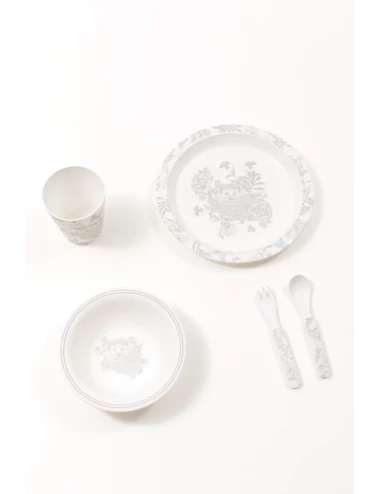 Coffret repas - Toile de Jouy