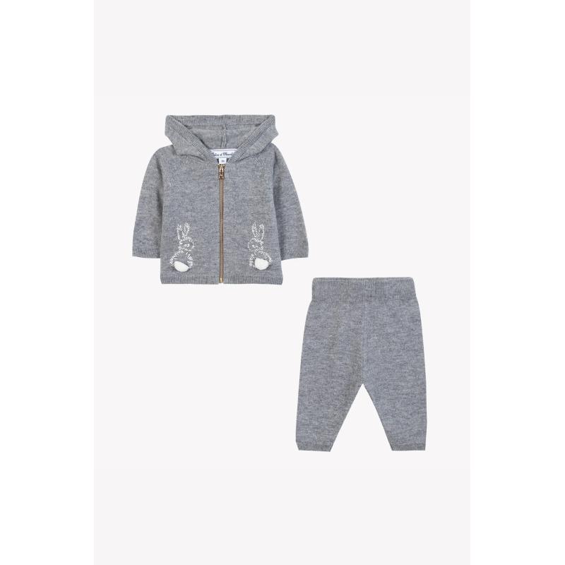 Ensemble jogging - Gris lapin