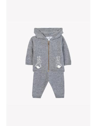 Ensemble jogging - Gris lapin