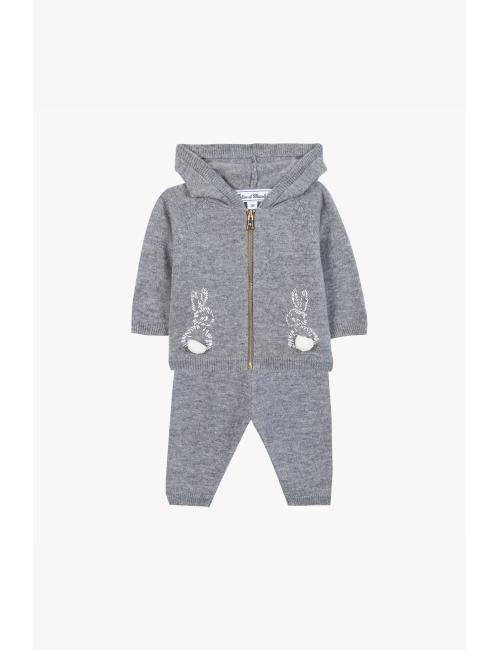 Ensemble jogging - Gris lapin