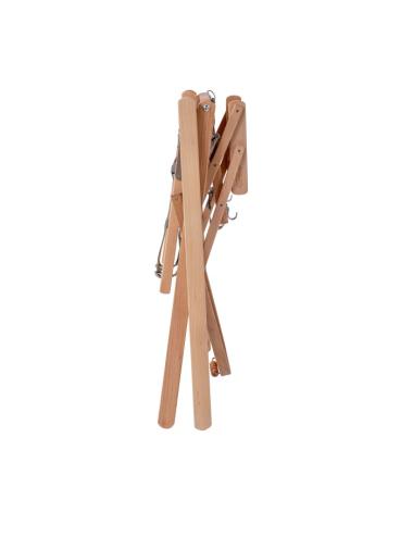 Chaise haute Sarah - Extra pliante vernis naturel