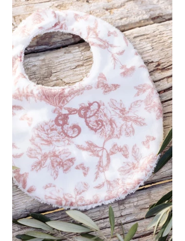Bavoir - Toile de Jouy T1