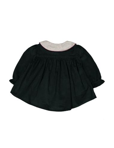 Chemise SOLÉ - Velours Vert Héron