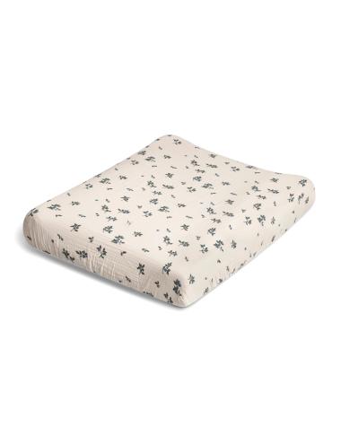 Housse de matelas à langer en mousseline